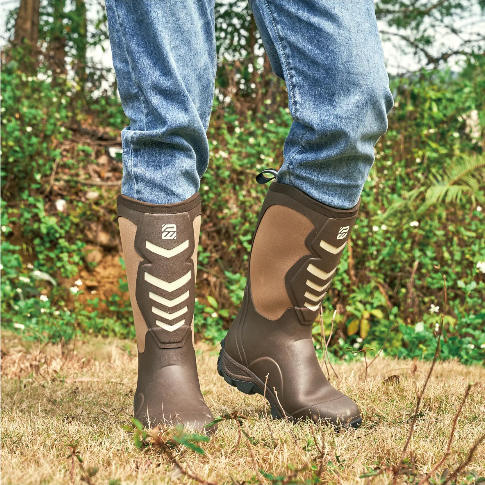 WOVENPAK Rubber Hunting Boots for Men - Wovenpak