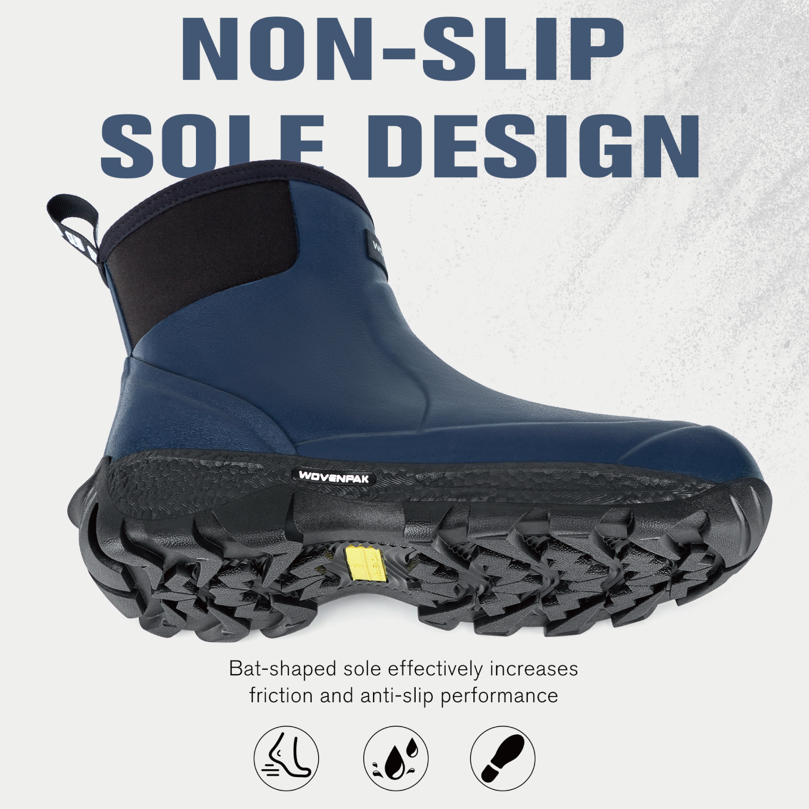 WOVENPAK Rubber Boots for Men - Wovenpak