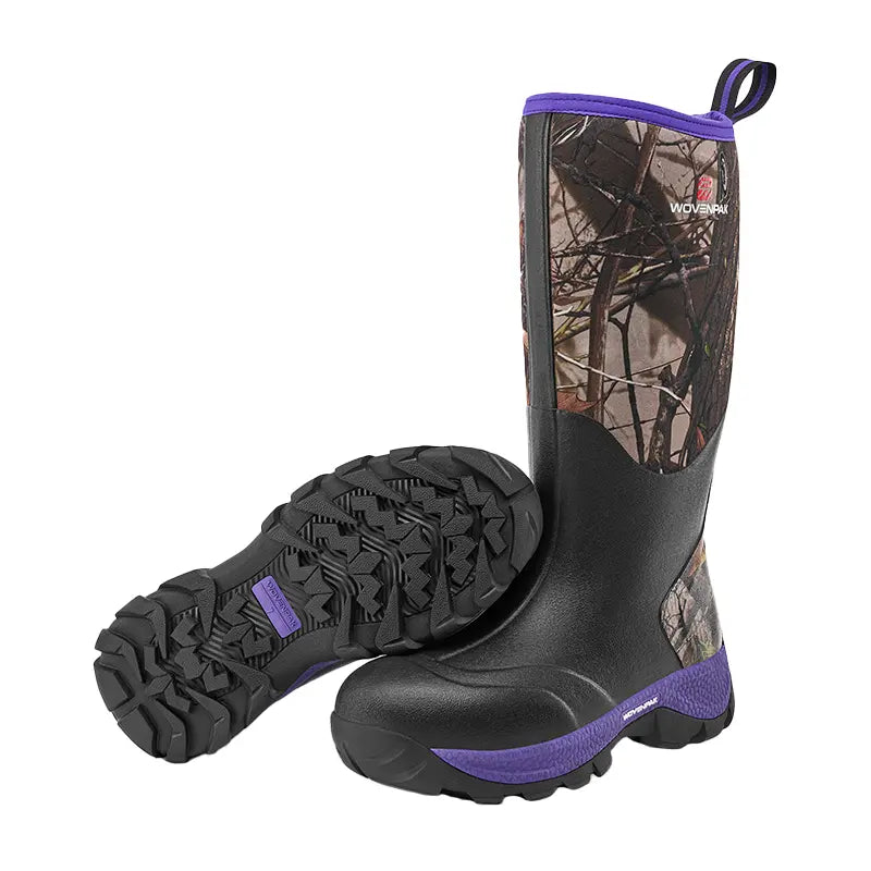 WOVENPAK Waterproof Rubber Boots for Women - Wovenpak