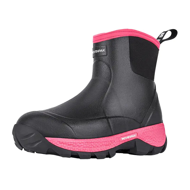 Neoprene Rubber Rain Boots Waterproof Women - Wovenpak